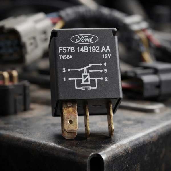 Rele Auxiliar Ford Focus Fusion 12v 5 Pinos Original