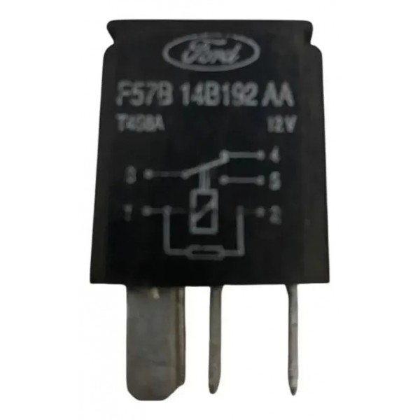 Rele Auxiliar Ford Focus Fusion 12v 5 Pinos Original