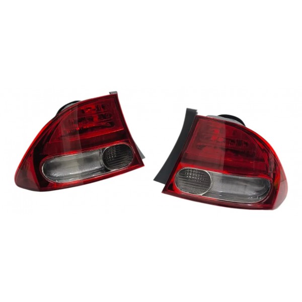 Kit Lanterna Traseira Honda Civic 2007 2008 2009 2010 2011 Ambos Lados