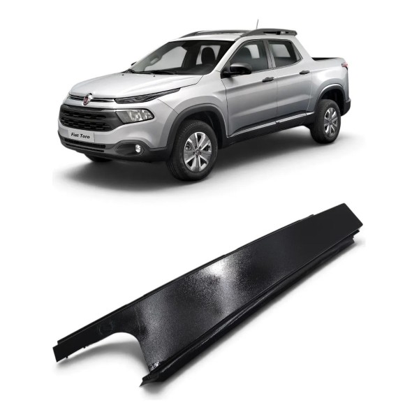 Acabamento Porta Traseira Direita Fiat Toro 2016 2017 A 2024 Preto