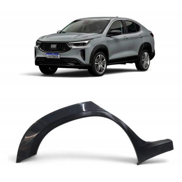 Friso Traseiro Direito Fiat Fastback 2024 2025 Original Preto