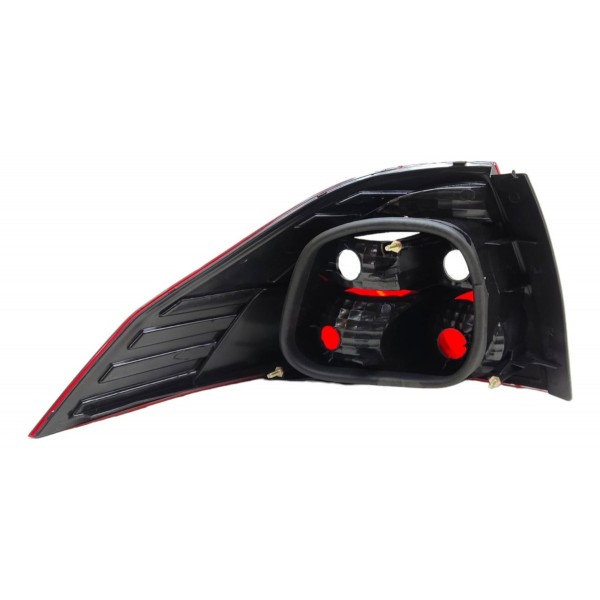 Par Lanterna Traseira Prisma Cristal 2007 2008 2009 A 2012 Vermelho