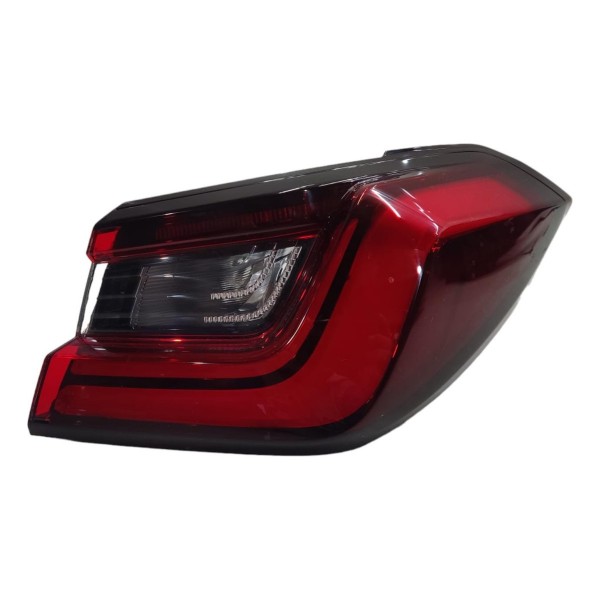 Par Lanterna Traseira Honda City Hacth 2022 2023 2024 Vermelho