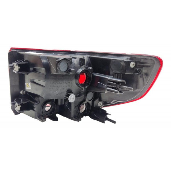 Par Lanterna Traseira Chevrolet Montana 2023 A 2024 Vermelho