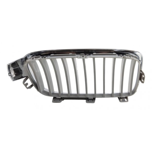 Grade Esquerda Cromada Bmw 320i 328i 2013 2014 2015 2016 F30 Cromado Brilhante