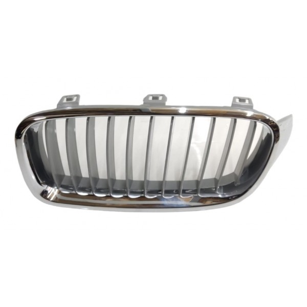 Grade Esquerda Cromada Bmw 320i 328i 2013 2014 2015 2016 F30 Cromado Brilhante