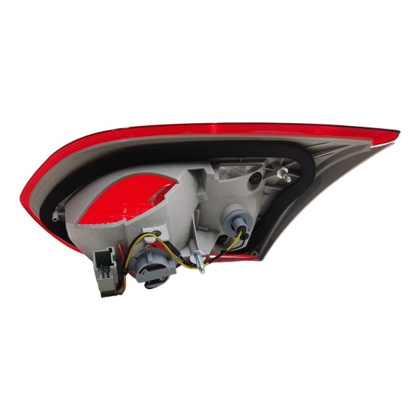 Par Lanterna Traseira Tampa Ford Focus Sedan 2016 A 2018 Ambos Lados Cristal