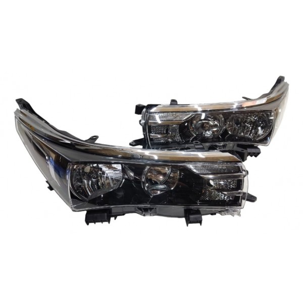 Farol Corolla 2015 2016 2017 Mascara Negra
