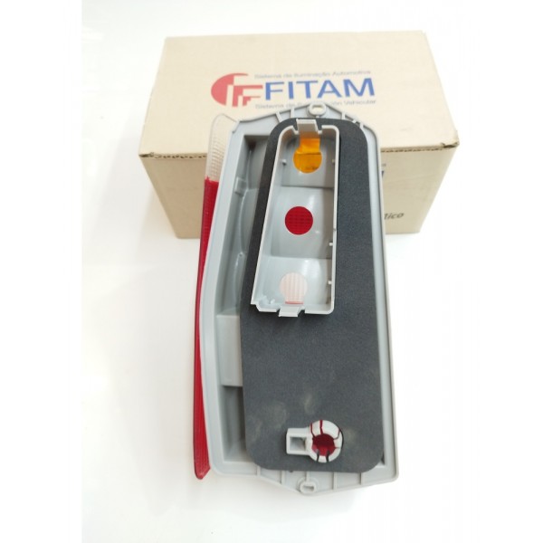 Lanterna Direita Fiorino 2004 2005 2006 2007 2008 2009 2010 Direito Bicolor