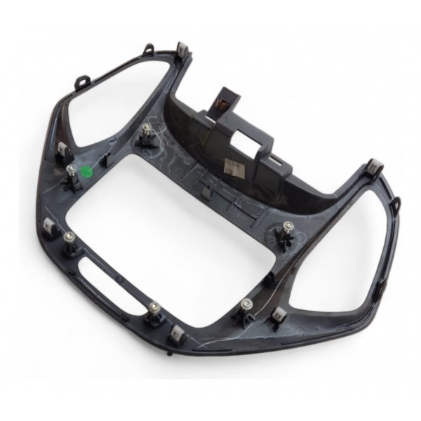 Moldura Central Radio Aparelho Som Ford Ka 2014 2015 A 2021 Cinza