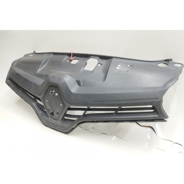 Grade Parachoque Dianteiro Renault Clio 2013 2014 2015 2016 Fosco