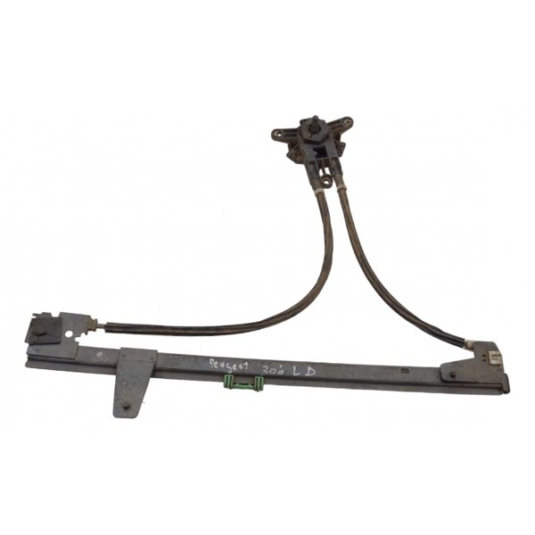 Maquina Vidro Manual Peugeot 306 1995 1996 1997 1998 A 2000