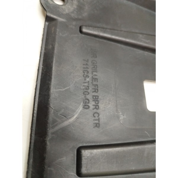 Grade Inferior Defletor Parachoque Honda Civic 2012 A 2016 Fosco