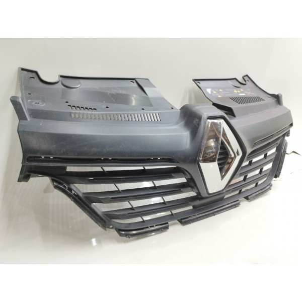 Grade Parachoque Dianteiro Renault Logan Sandero 2019 A 2022 Fosco