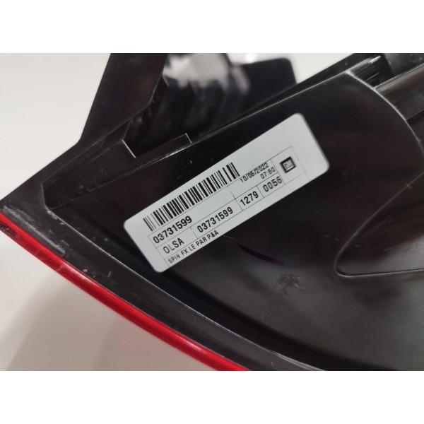 Lanterna Spin 2019 2020 2021 Traseira Esquerda Fumê Original Esquerdo Vermelho