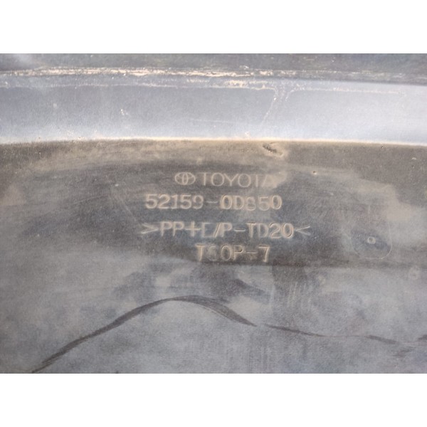 Parachoque Traseiro Toyota Yaris Sedan 2018 2019 2020 2021