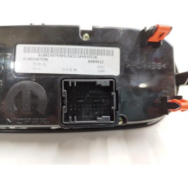 Comando Ar Condicionado Fiat Toro 2017 2018 2019 2020 2021