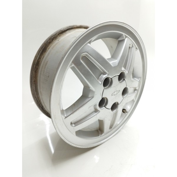 Roda Liga Aro 15 Chevrolet Astra Vectra 2003 2004 4x100 Prateado