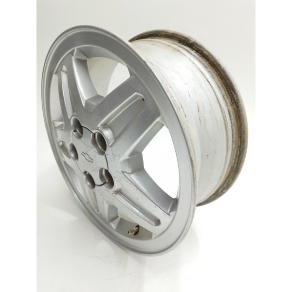 Roda Liga Aro 15 Chevrolet Astra Vectra 2003 2004 4x100 Prateado
