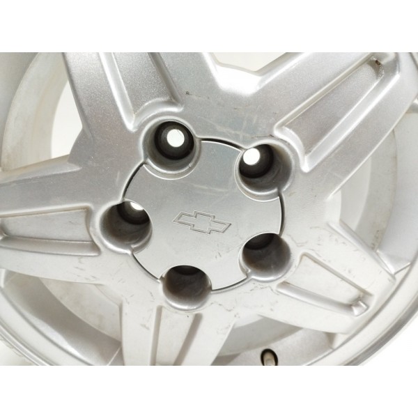 Roda Liga Aro 15 Chevrolet Astra Vectra 2003 2004 4x100 Prateado