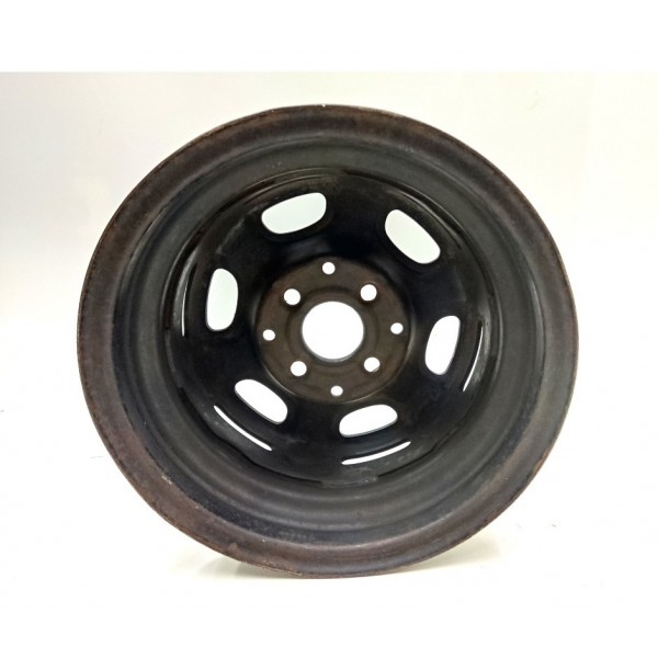 Roda Ferro 13 Volkswagen Gol Quadrado 1990 1991 1992 A 1994 Preto