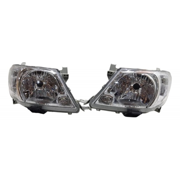Farol Toyota Hilux 2006 2007 2008 2009 2010 2011 Cromado