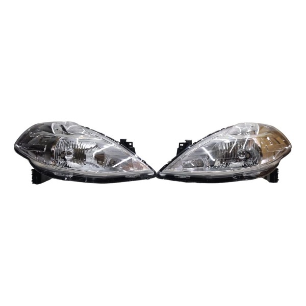 Par Farol Cromado Nissan Tiida 2008 2009 2010 2011 2012