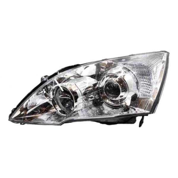 Farol Cromado Esquerdo Honda Crv 2007 2008 2009 2010 2011