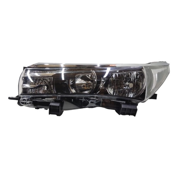 Farol Esquerdo Corolla 2015 2016 2017 Sem Led Mascara Negra