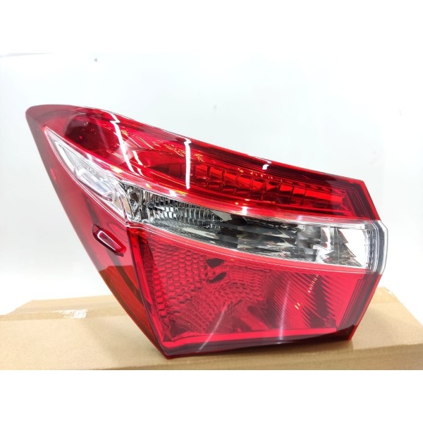 Par Lanterna Traseira Corolla 2015 2016 2017 Canto Esquerdo Vermelho