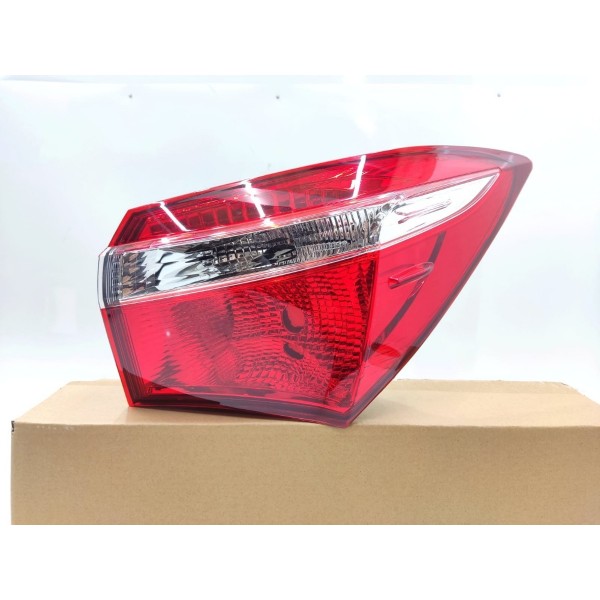 Par Lanterna Traseira Corolla 2015 2016 2017 Canto Esquerdo Vermelho