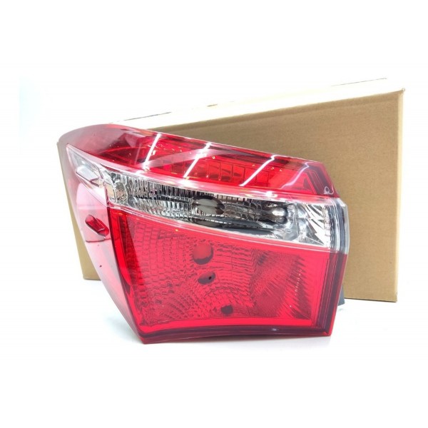 Par Lanterna Traseira Corolla 2015 2016 2017 Canto Esquerdo Vermelho