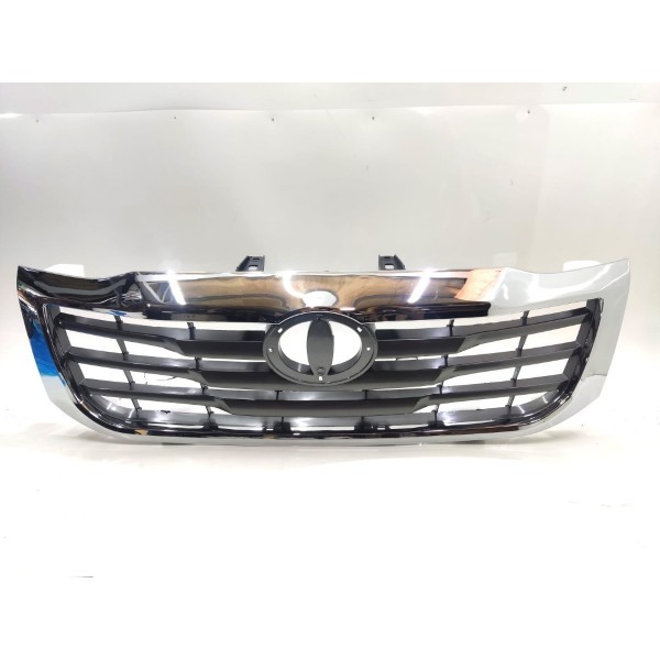 Grade Parachoque Dianteiro Hilux 2012 2013 2014 2015 Cromada Cromado