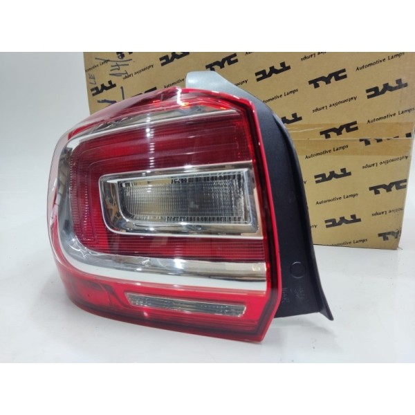 Lanterna Traseira Esquerda Renault Logan 2014 2015 A 2021 Esquerdo Vermelho