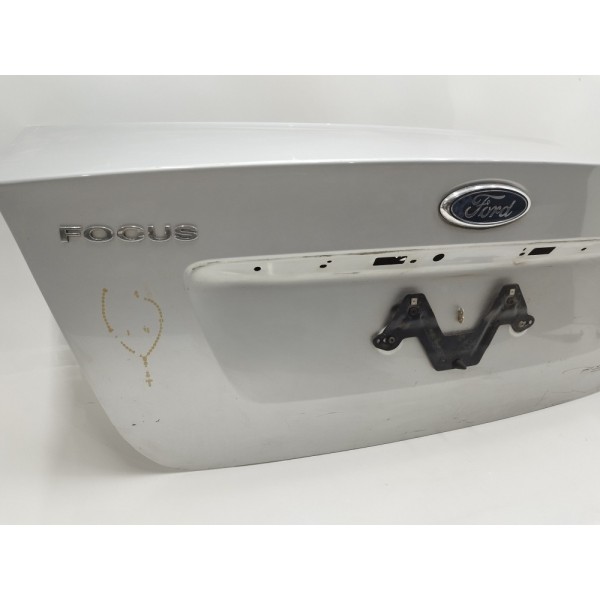 Tampa Traseira Porta Malas Ford Focus 2009 2010 2011 2012  Prateado