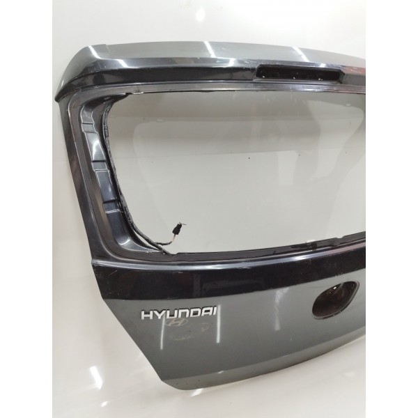 Tampa Traseira Porta Malas Hyundai I30 2009 2010 2011 2012 Preto