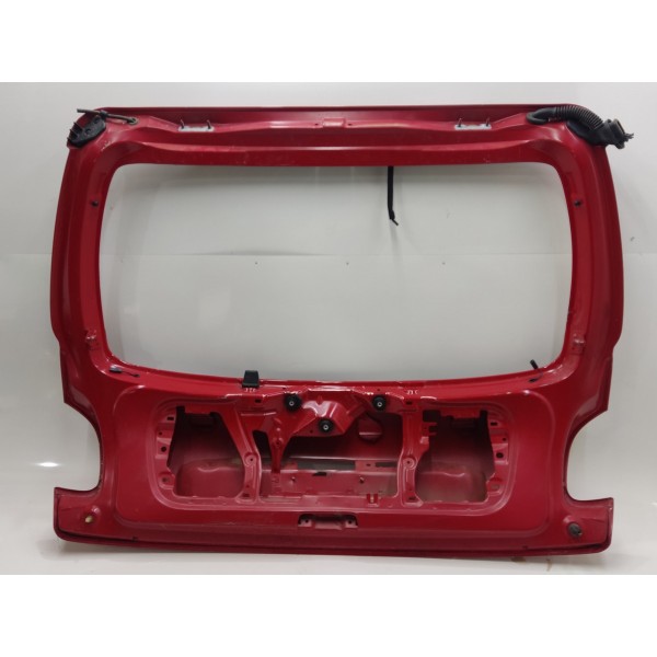 Tampa Traseira Peugeot  207 2003 2004 2005 2006 2007 A 2012  Vermelho