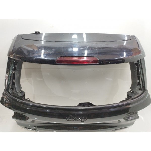 Tampa Traseira Porta Malas Jeep Compass 2018 2019 2020 2021 Preto