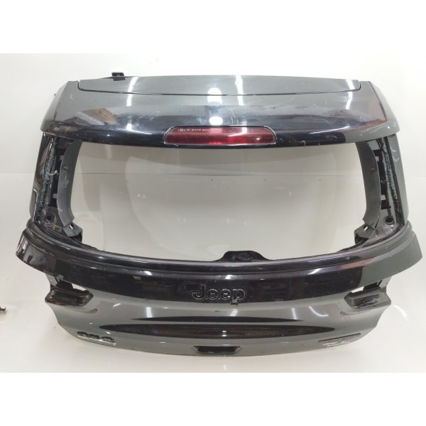 Tampa Traseira Porta Malas Jeep Compass 2018 2019 2020 2021 Preto