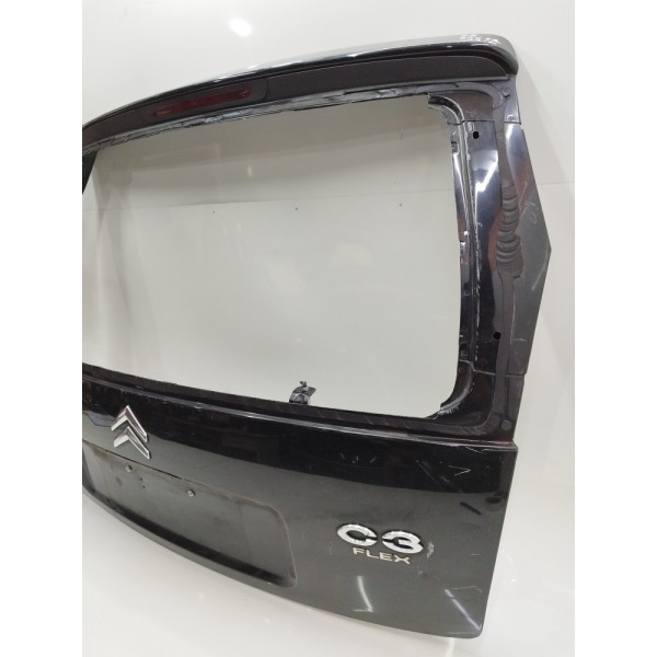 Tampa Traseira Porta Mala Citroen C3 2005 2006 2007 A 2011 Preto