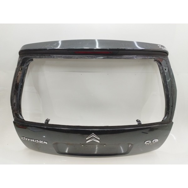 Tampa Traseira Porta Mala Citroen C3 2005 2006 2007 A 2011 Preto