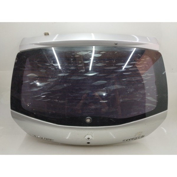 Tampa Traseira Porta Mala Renault Sandero 2008 2009 A 2013 Prateado