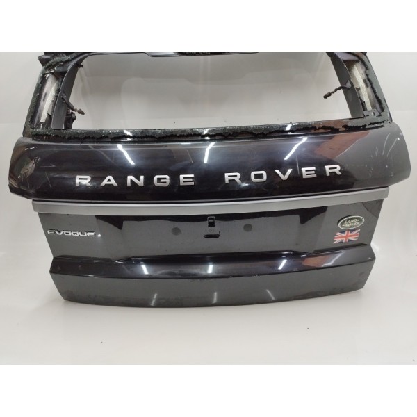 Tampa Traseira Porta Malas Land Rover Evoque 2014 2015 2016 Preto