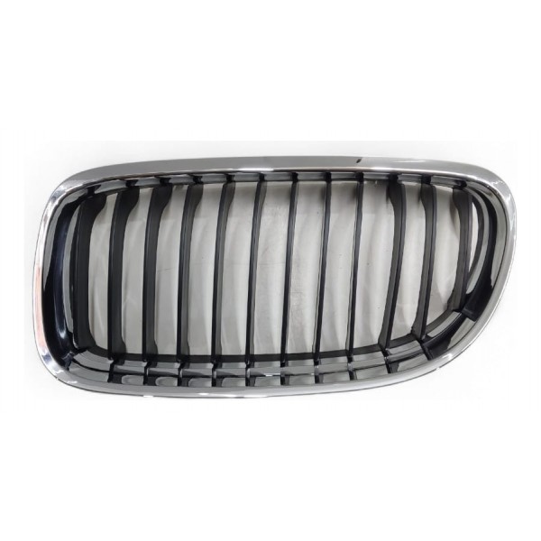 Grade Cromada Esquerda Parachoque Bmw 320i 328i 2009 A 2012 Cromado Brilhante