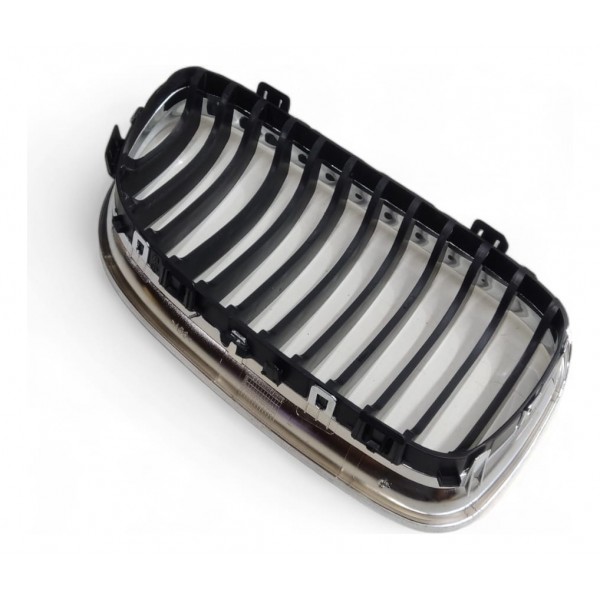 Par Grade Parachoque Bmw 320i 328i 2009 2010 2011 2012 Cromado Brilhante