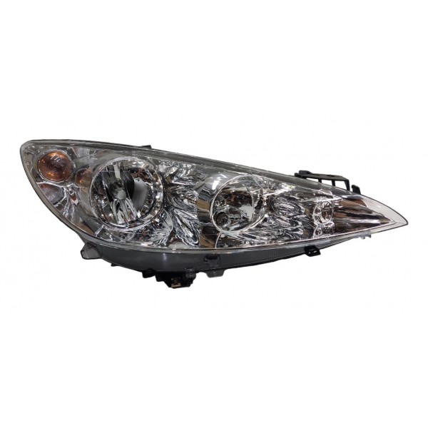 Farol Direito Cromado Peugeot 408 2012 2013 2014 2015