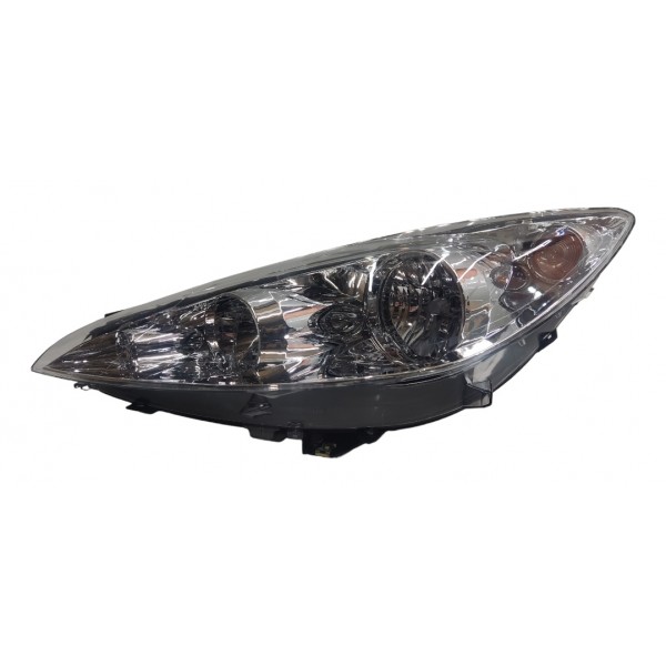 Farol Esquerdo Cromado Peugeot 408 2012 2013 2014 2015
