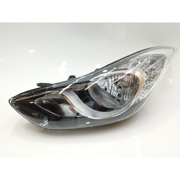 Par Farol Dianteiro Hyundai Elantra 2011 2012 2013 2014 Esquerdo