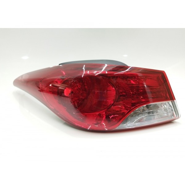 Par Lanterna Traseira Hyundai Elantra 2011 2012 2013 2014 Esquerdo Verme