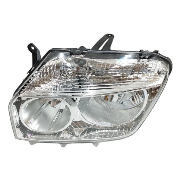 Farol Esquerdo Cromado Renault Duster 2012 2013 2014 2015 Esquerdo